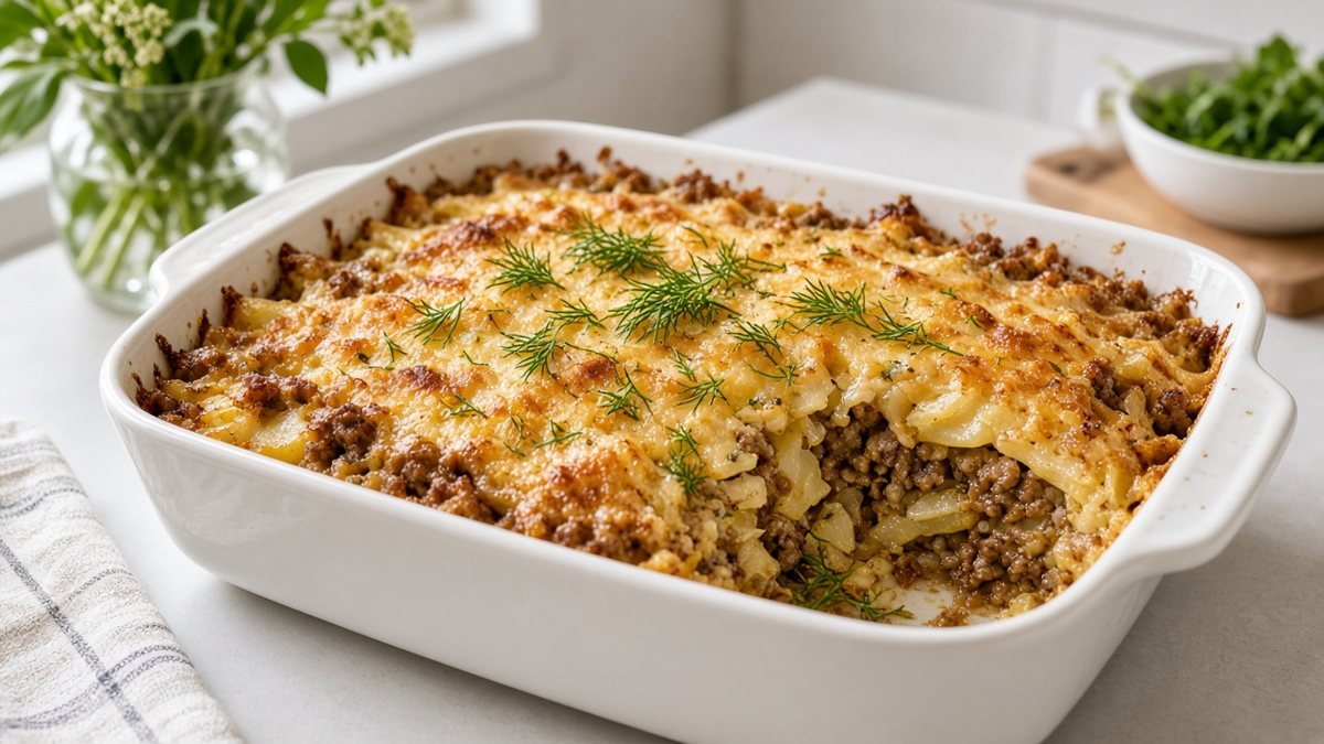 Картошка с фаршем в духовке: пошаговый рецепт под сыром