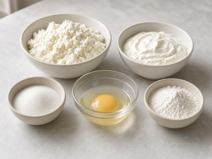 Продукты для творожной начинки