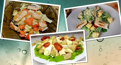 Салат Цезарь — классический рецепт с курицей