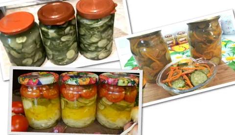 Салаты из огурцов на зиму — 7 простых и вкусных рецептов