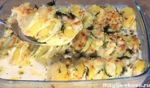 Кабачки, запеченные в духовке — 10 быстрых и вкусных рецептов