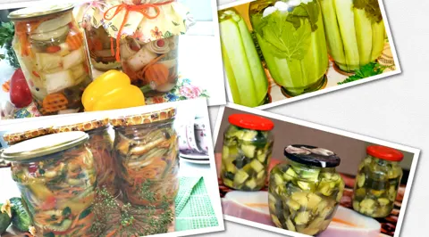 Самые вкусные кабачки на зиму. 8 рецептов кабачков «пальчики оближешь»