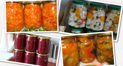 Лучшие салаты на зиму — 9 самых вкусных рецептов из овощей