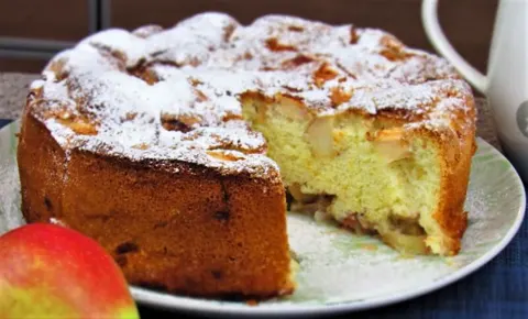 Шарлотка с яблоками в духовке. 13 быстрых и вкусных рецептов пышной шарлотки