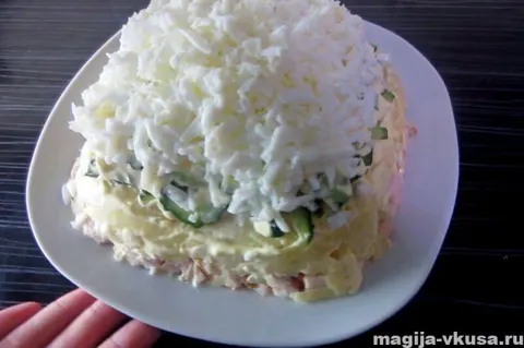 Салаты с копченой курицей — 17 очень вкусных рецептов