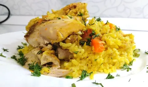 Курица с рисом в мультиварке. Простой и вкусный рецепт с овощами и карри