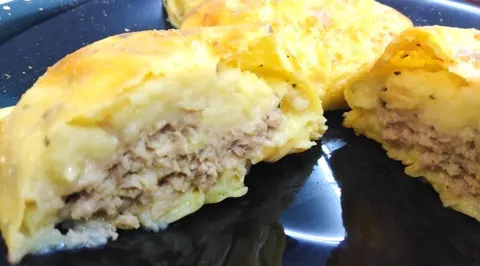 Картофельные зразы с мясным фаршем: рецепт приготовления в духовке