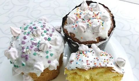 Сахарная глазурь на желатине для пасхальных куличей, которая не крошится и не липнет
