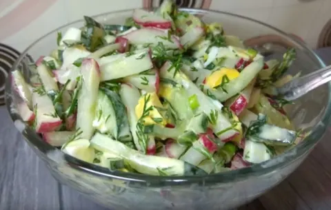 Салат из редиски: 8 простых и вкусных рецептов