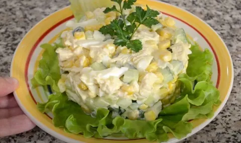 Салат со свежим огурцом. 13 простых и очень вкусных рецептов