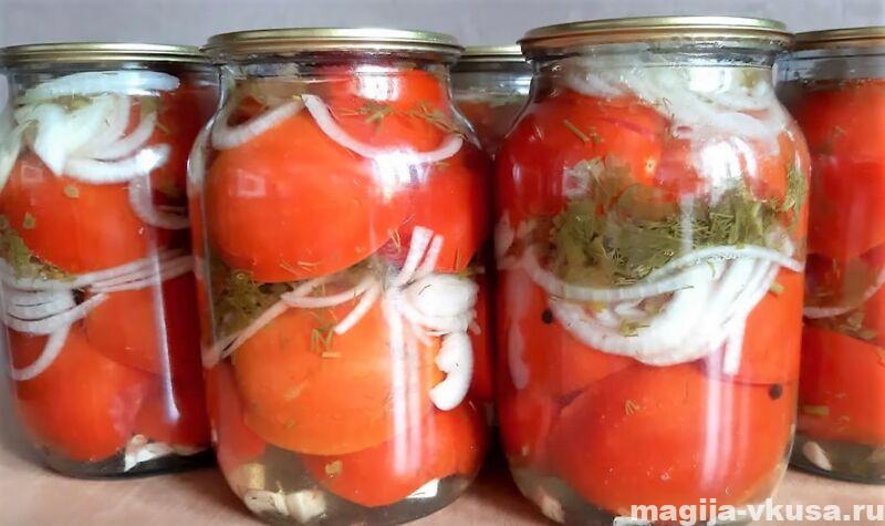 Как замариновать помидоры в томатном соке
