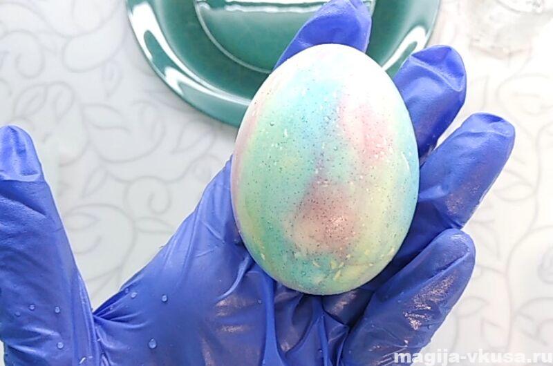  как красиво покрасить яйца на пасху