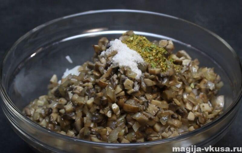 голубцы с грибами и рисом рецепт